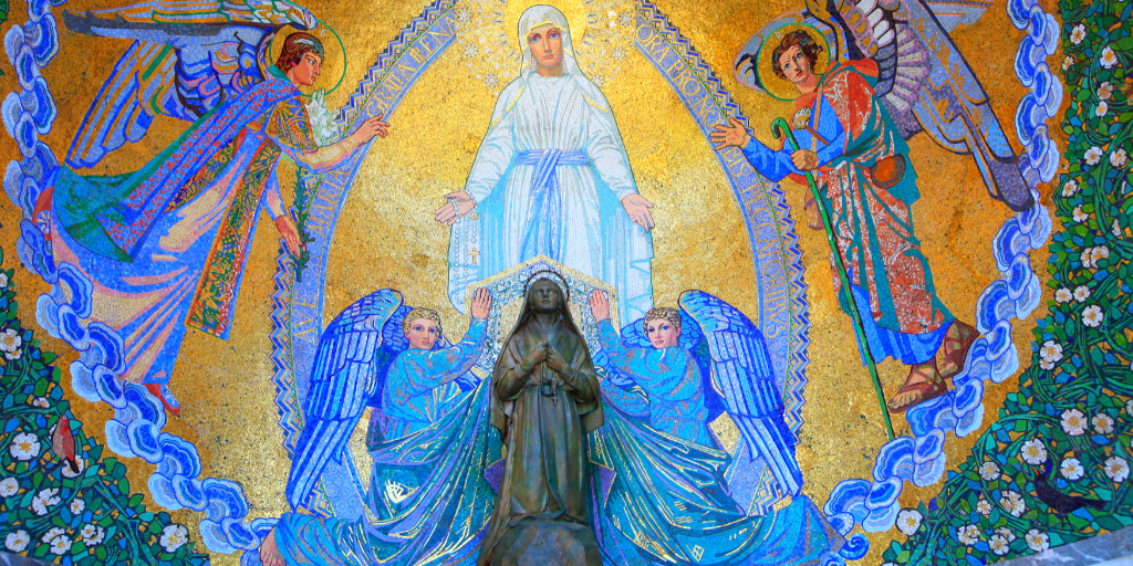 February Brightness with Our Lady of Lourdes